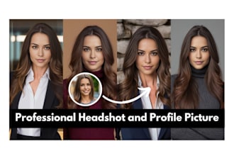 create a realistic ai headshot for your using your selfie