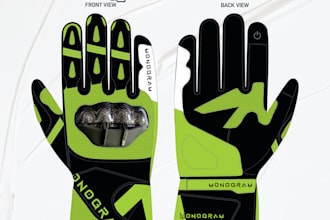 design motorbike gloves just for you