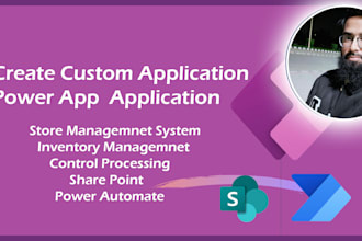 create powerapps store management custom app in power app