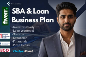 develop a complete business plan for sba and general loan application