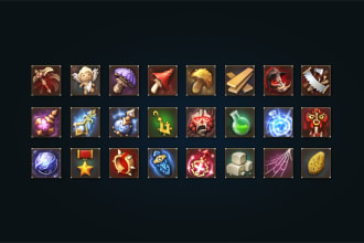 create  icons for your rpg game