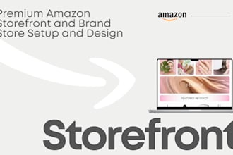 develop amazon brand store, brand page, or amazon storefront design