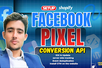 set up facebook pixel conversion API via google tag manager