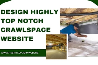 design crawlspace website radon mitigation home maintenance website