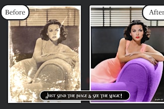 enhance, fix and upscale low quality images and photos