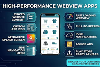 professionally convert your website into android app