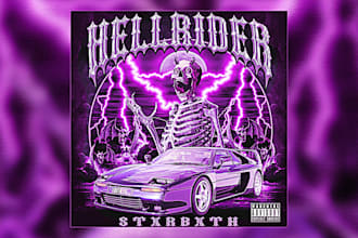design a professional phonk cover art