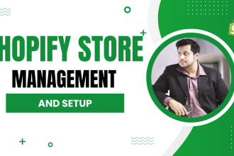 manage your shopify, etsy, or amazon store