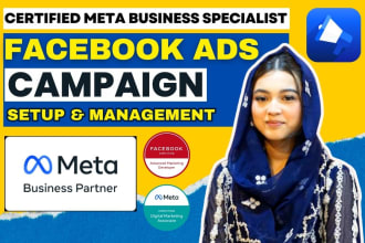 setup and manage your facebook advertising campaign for sales and leads