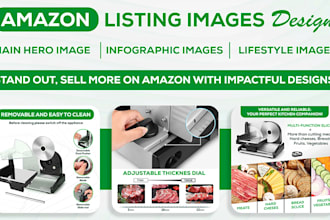 do amazon listing picture photography editing, infographics and listing pictures