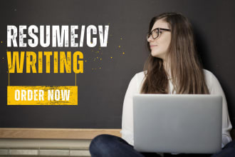 review, upgrade, edit, update and write resume or CV, cover letter and linkedin