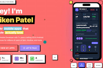expert mobile app development react native, kotlin, ionic