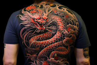 custom tattoo design , anime , traditional or realistic