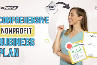 create a full business plan for your nonprofit organization