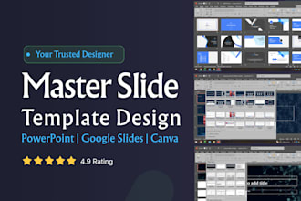 design a branded powerpoint or google slides master template