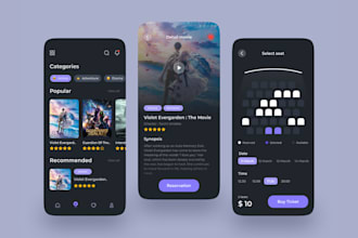 design clean and minimal UI for your app in figma