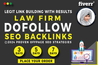 offer law firm dofollow seo backlinks for lawyer website ranking