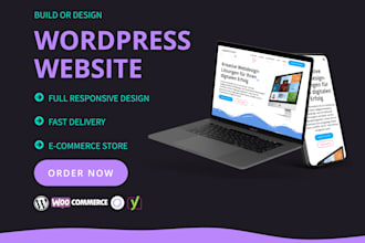 build a modern wordpress website