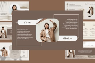 create a branded presentation template on canva