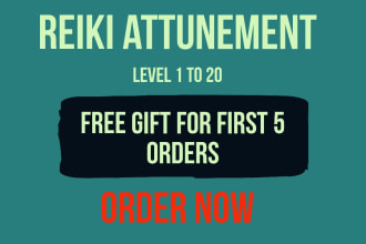 do 20 level reiki attunement