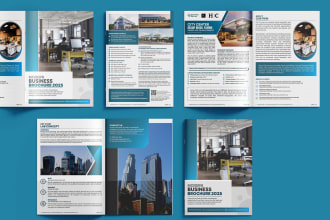 design company profile employee handbook annual report proposal product brochure