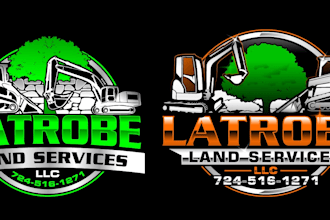 design a professional modern excavation logo