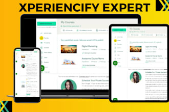 setup xperiencify online course, consultation, gamification with quick delivery