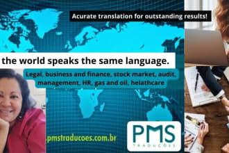 acuratelly translate anything english, portuguese, spanish