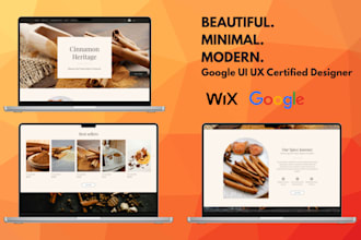 design or redesign a professional, responsive wix website