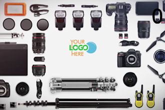 do 4k professional photographer logo animation for you