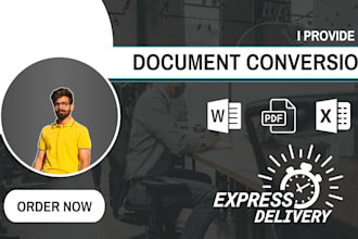 convert pdf to word and excel