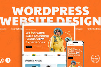 design modern fashion, clothing, travel websites