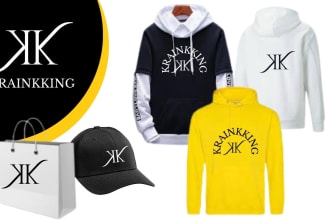 luxury clothing brand logo design, fashion
