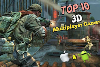 develop 2d, 3d multiplayer mobile game in unity