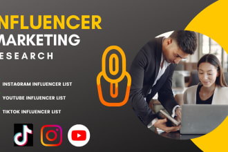 find best instagram, youtube and tiktok influencer list for influencer marketing