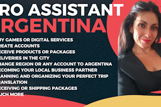 be your virtual assistant from argentina