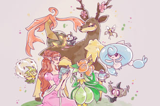 draw you with your pokemon team