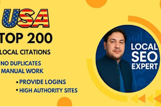 do 300 google maps citations for gmb ranking and local SEO