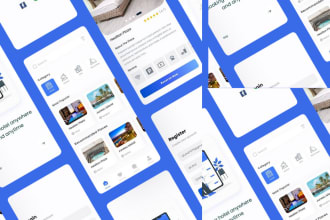 create mobile app UI UX, web UI UX design in figma