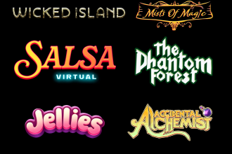 create title or logo for comic book, novel, movie and games