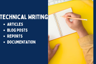 write data science articles and reports