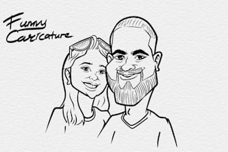 create caricature funny for you