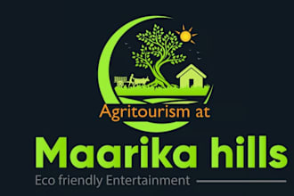 design an infinitely agriculture logo for delivery service