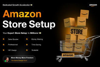 design amazon storefront amazon fba store setup, amazon fba brand store manager