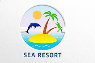 create a unique travel logo design for your company