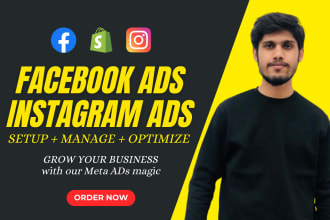 run facebook ads, campaign, manager, instagram marketing, lead generation, meta