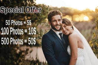 do bulk photos edit image retouching and color correction in ps