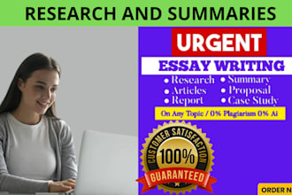 write about any topic by doing thorough research