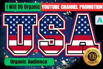 do organic USA youtube channel promotion