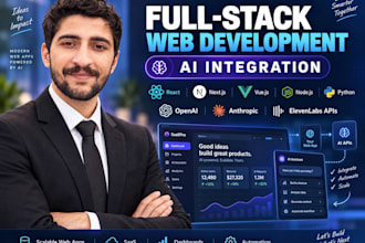 build a full stack mern web app with ai integration